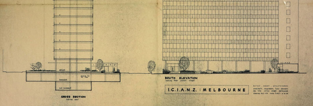 Plan of ICI House 